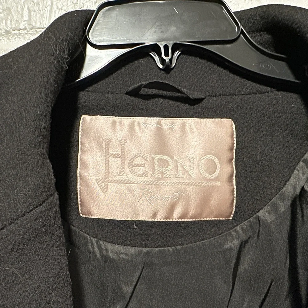 New Herno Twofer Wool-Blend Down Coat Size 42